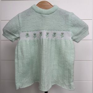 Vintage Knit Infant Top